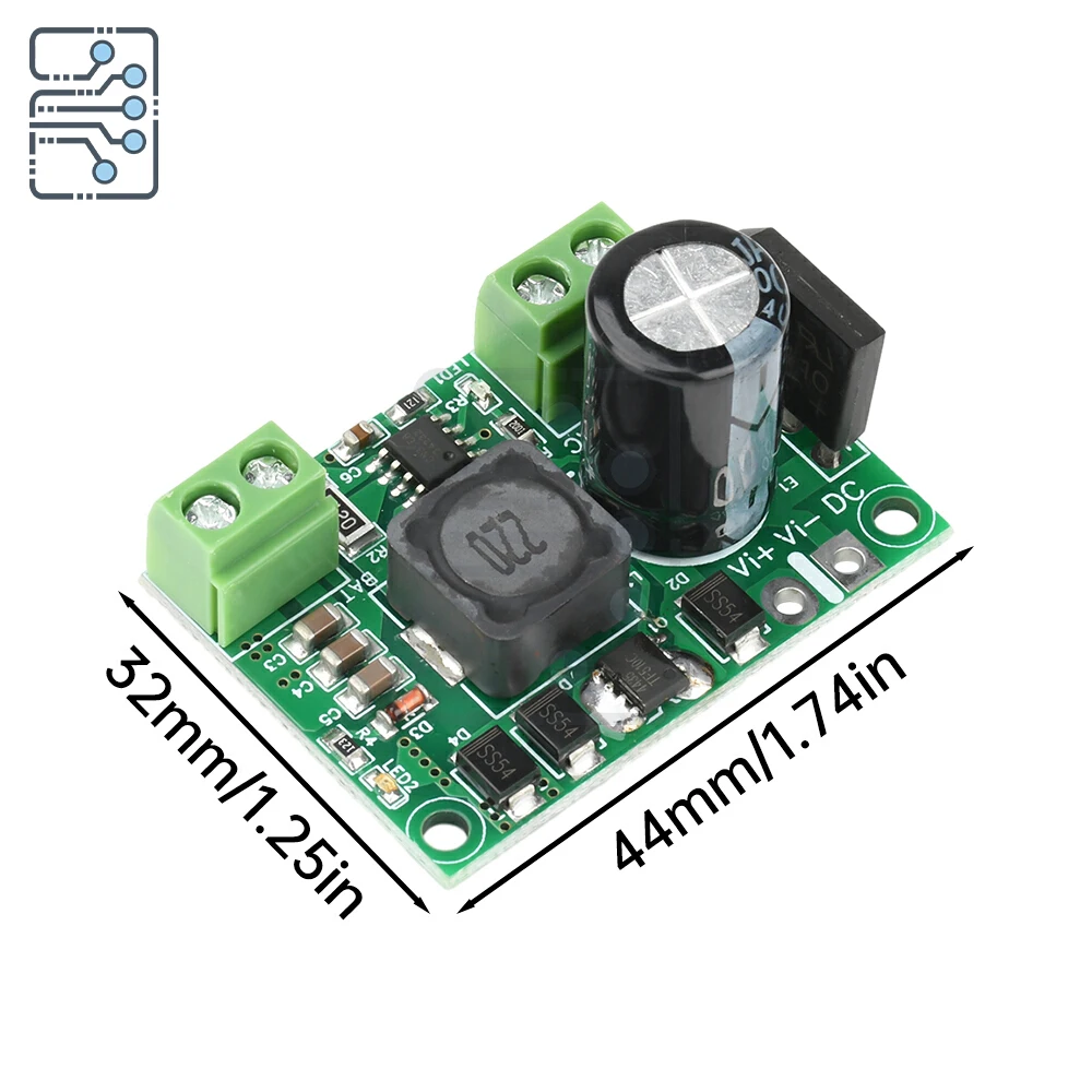 12V lead-acid battery charging module Three-stage charging CN3768 charging module Constant current charging AC 12-20V/DC 15-30V