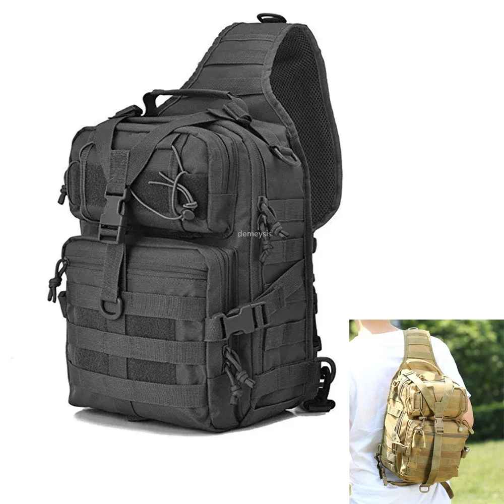 

Tactical Backpack Outdoor Sport Molle Rucksack for Travel Hiking Camping Hunting Chest Bag