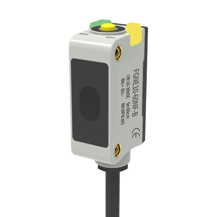 

FUWEI FGNE10-60NF-B Background Suppression Distance Measuring Sensor RS485 Long Distance Photoelectric Switch Sensor