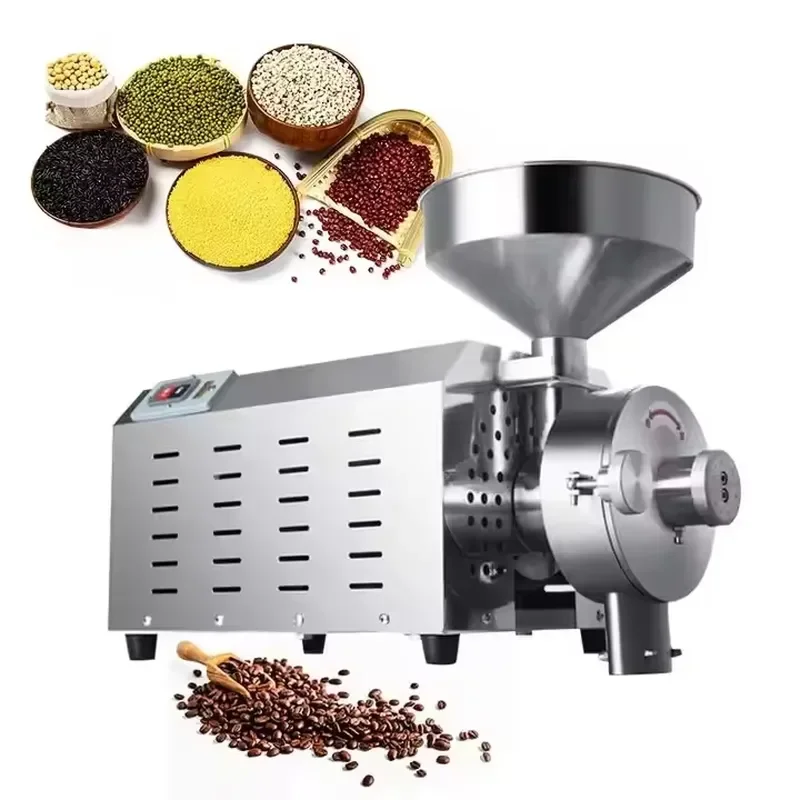 Commercial Electric Grain Grinder Industrial Flour Mill Machine for Sale Heavy Duty Grain Processing Equipment