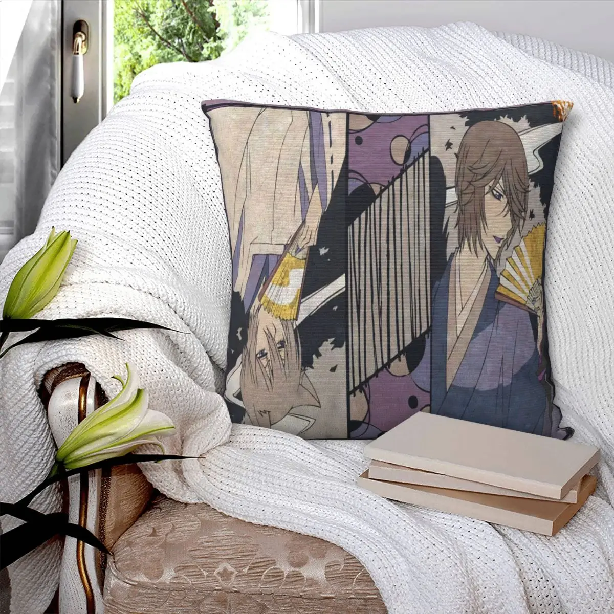 Anime Kamisama Kiss Square Pillowcase Cushion Cover Pillow Case Throw Pillow Cover for Home Sofa Living Room