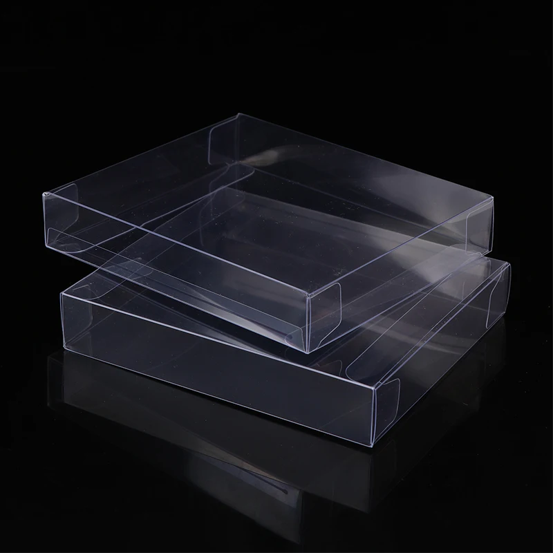 Transparent PET Protective Cover For DC SS 3CD 4CD Game Card Plastic Storage Display Box Collection Case