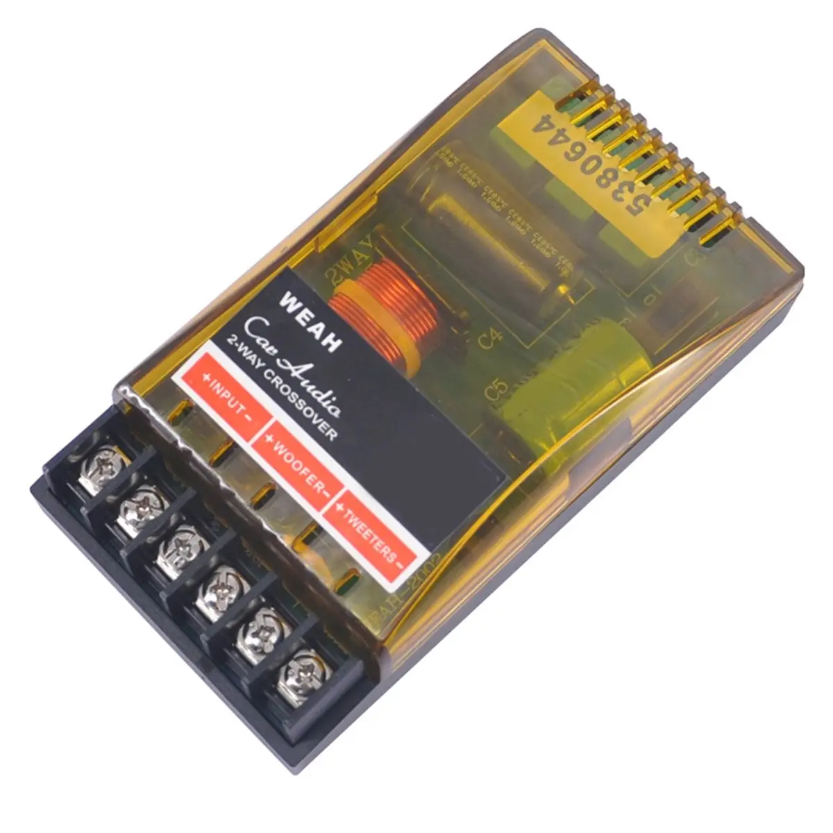 ABGN Adjustable Multi Speaker Audio Frequency Divider Board Highs and Lows 2 Way Crossover Filters for Home Amplifiers