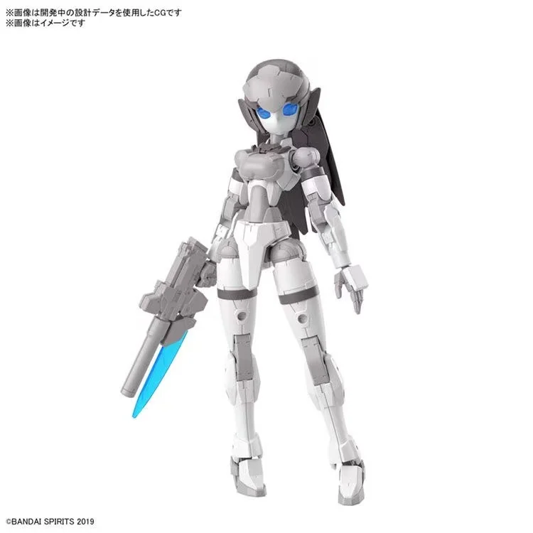 

Bandai 30MS Machine Girl Xinsu Body EXM-H15C Yaqi Ruby Model C White Assembly