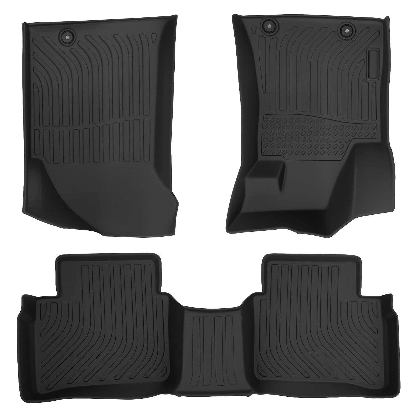 

Комплект черных ковриков для Nissan Altima 2013-2018 из TPE-резины, водонепроницаемые