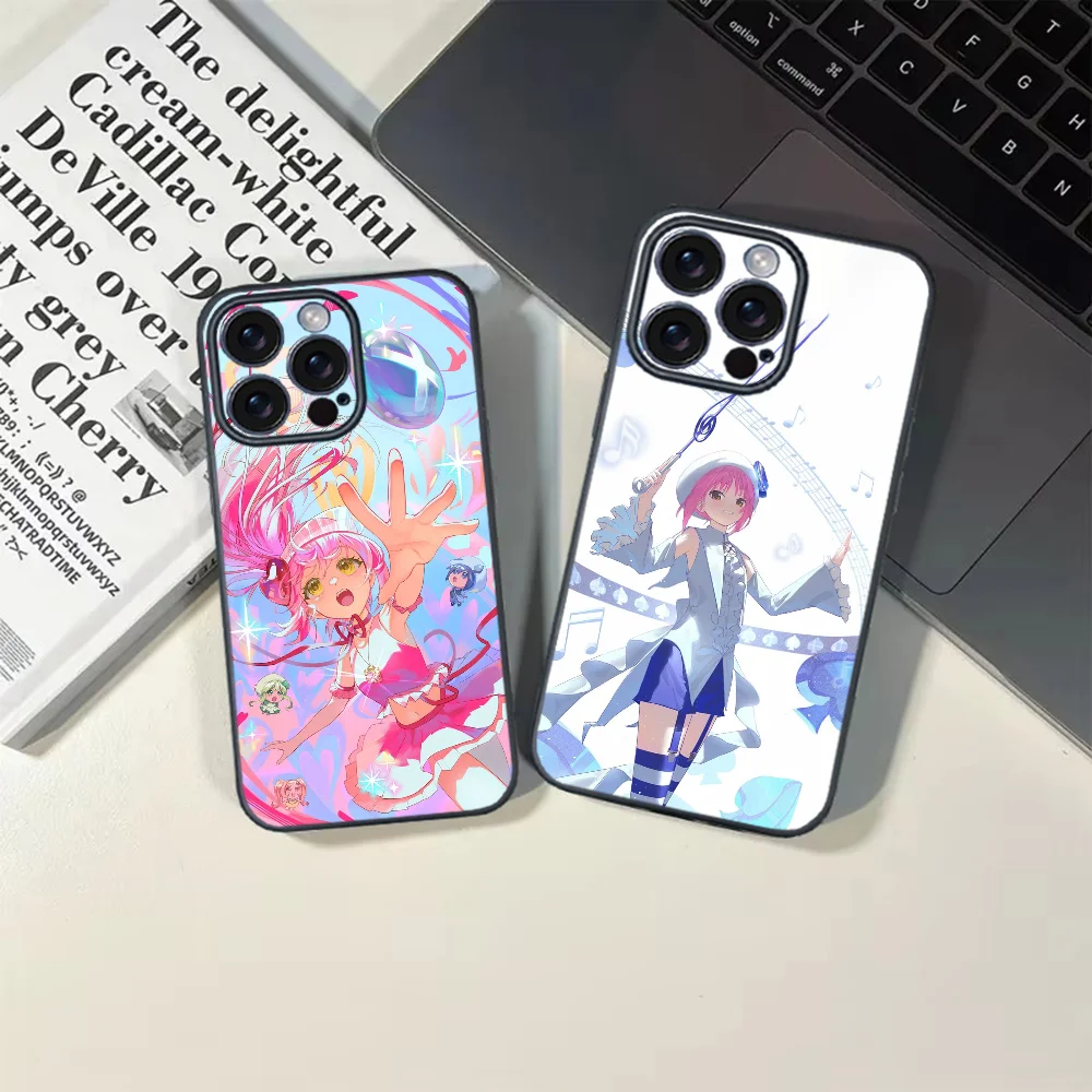 Shugo Chara Anime Phone Case For iPhone 16 15 14 13 12 11 PRO MAX PLUS Mini TPU Soft to Skin-friendly case