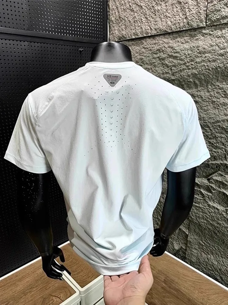 

Dragon Sc Punch Qui Dry ort Sve Men's Summer Lightweight Moisture ng Running Fitn T-irt Outdoor Sports Cy...