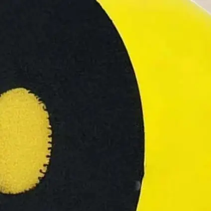 3 Inch PU Foam Sanding Disc Polishing Pad Yellow Sponge Backing Plate For Wood Grinding Manual Hand Tool Accessories