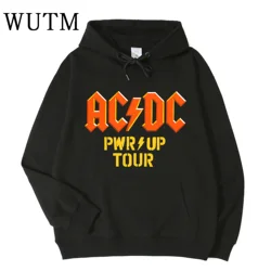 Bluza z kapturem Ac Dc Power Up Tour unisex z długim rękawem