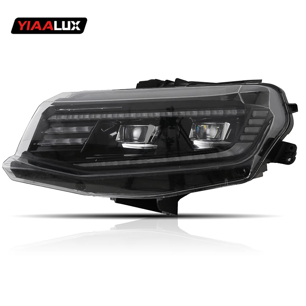 Vland FULL LED HEADLIGHT for CHEVROLET CAMARO 2016 2017 2018 LED HEADLAMP WITH TURN SIGNAL LIGHT and DAYTIME RUNNING LIGHT