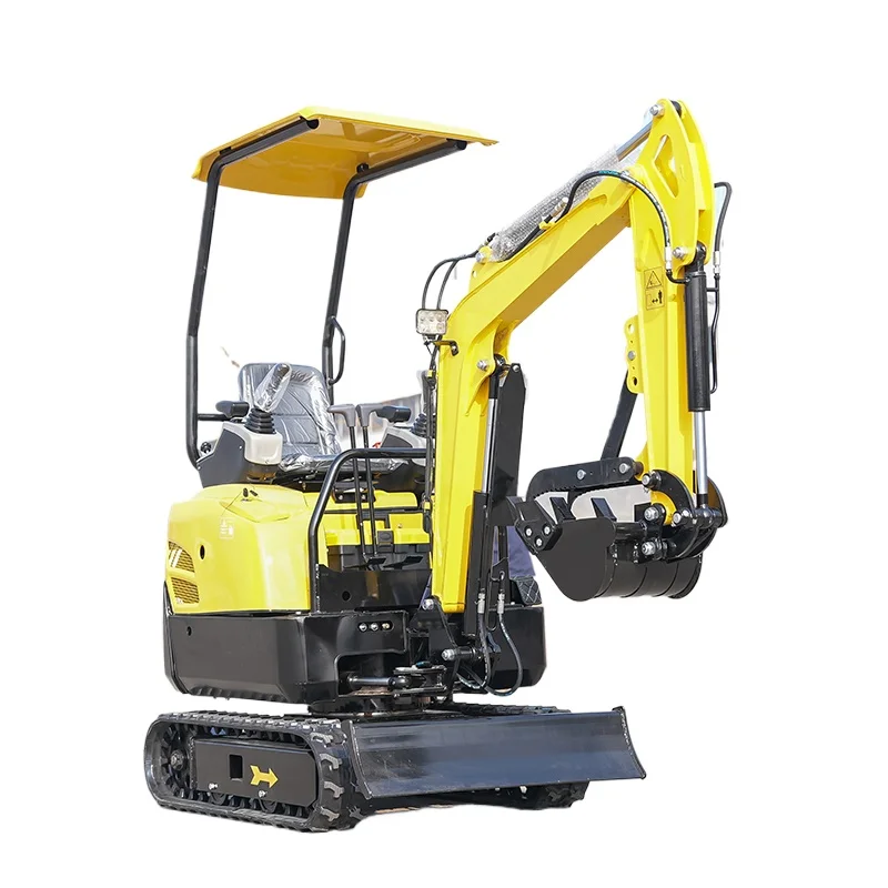 Popular Small Excavator 1.5-ton Mini Excavator Engineering Orchard Reclamation and Crushing Artifact