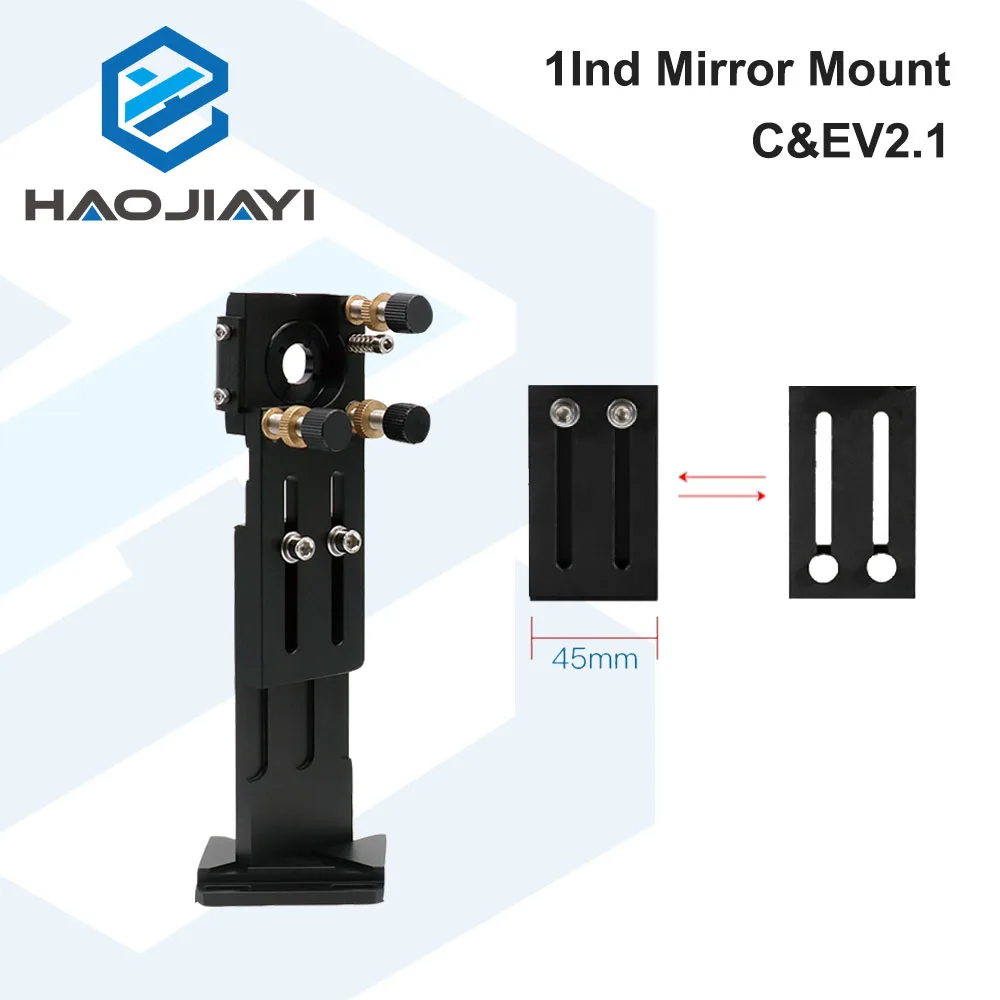 

C Series CO2 Laser Head Dia.18 FL38.1& Dia.20 FL50.8 / 63.5/101.6mm Mount for Laser Engraving Cutting Machine(Black)