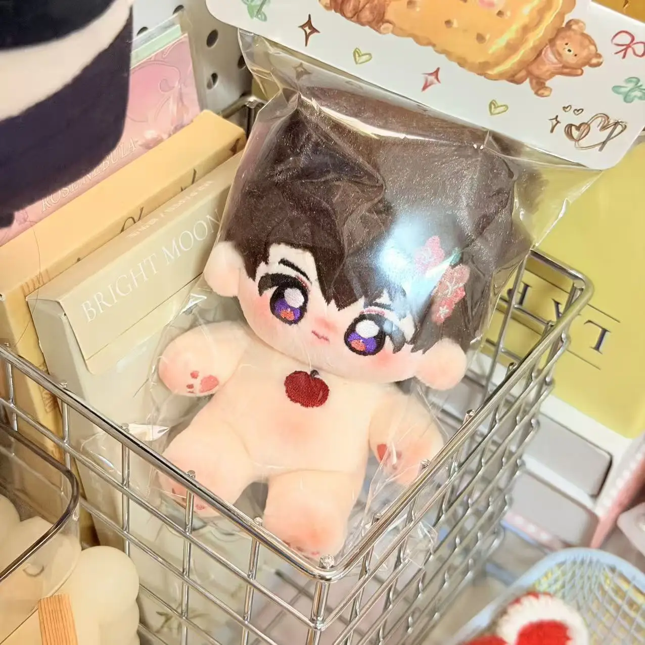 

Stuffed 10cm Game Anime Love and Deepspace - Xia Yizhou Themed Fan-made Body Plush Doll Toy Soft Dress Up Cotton Kid Gift