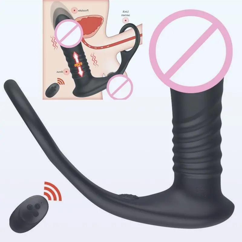 Caja de goma con cerradura para adultos, juguetes para hombres, Tapon silencioso, Anal, vibrador para mujeres, chupar, juguete sexual al aire libre, Sexuales chinos