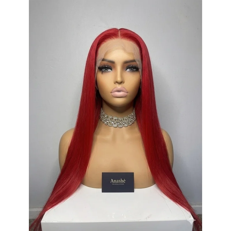 Red Lace Front Wig