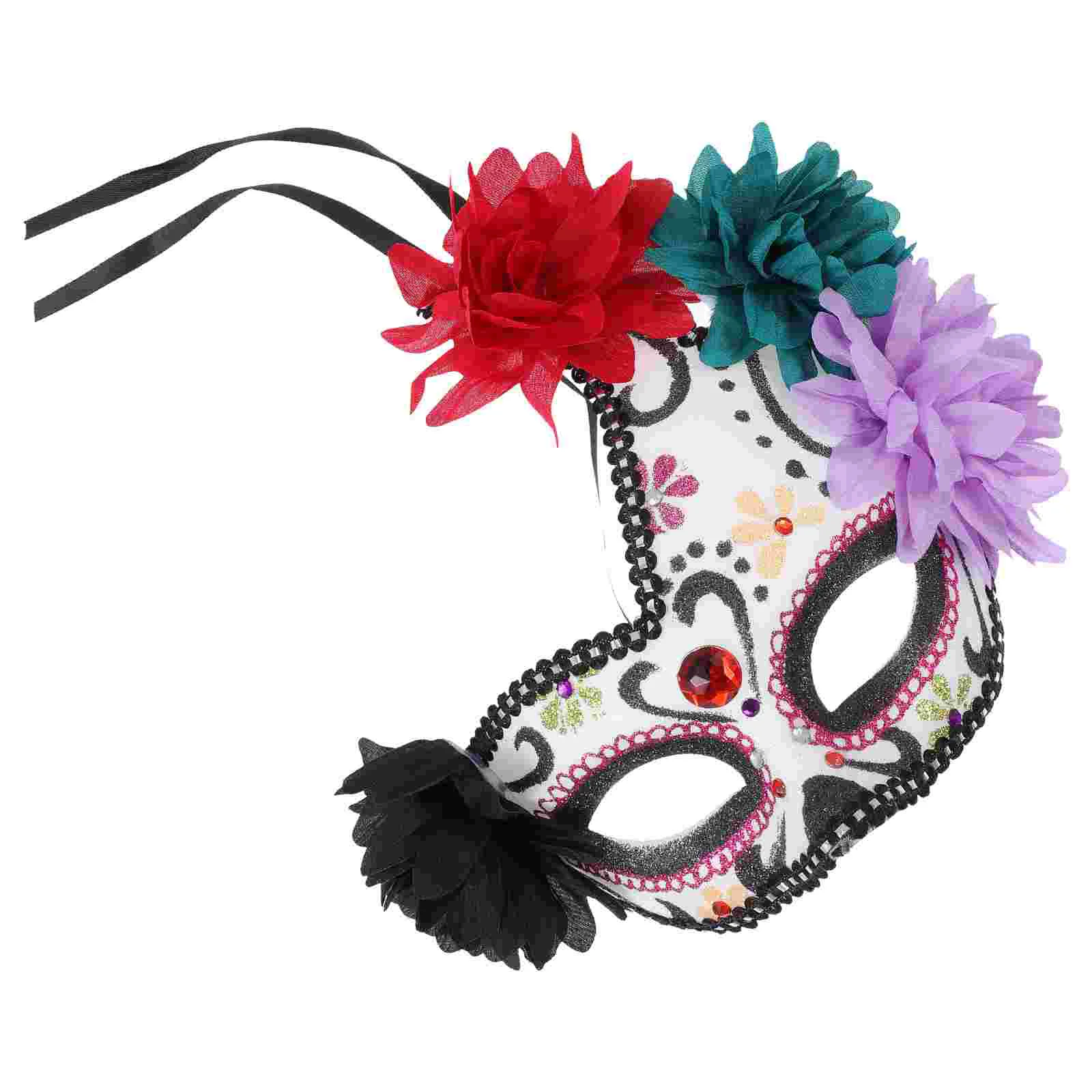 

Costume Halloween Mask Masquerade Decorative Cosplay Miss Women Festivals Masks