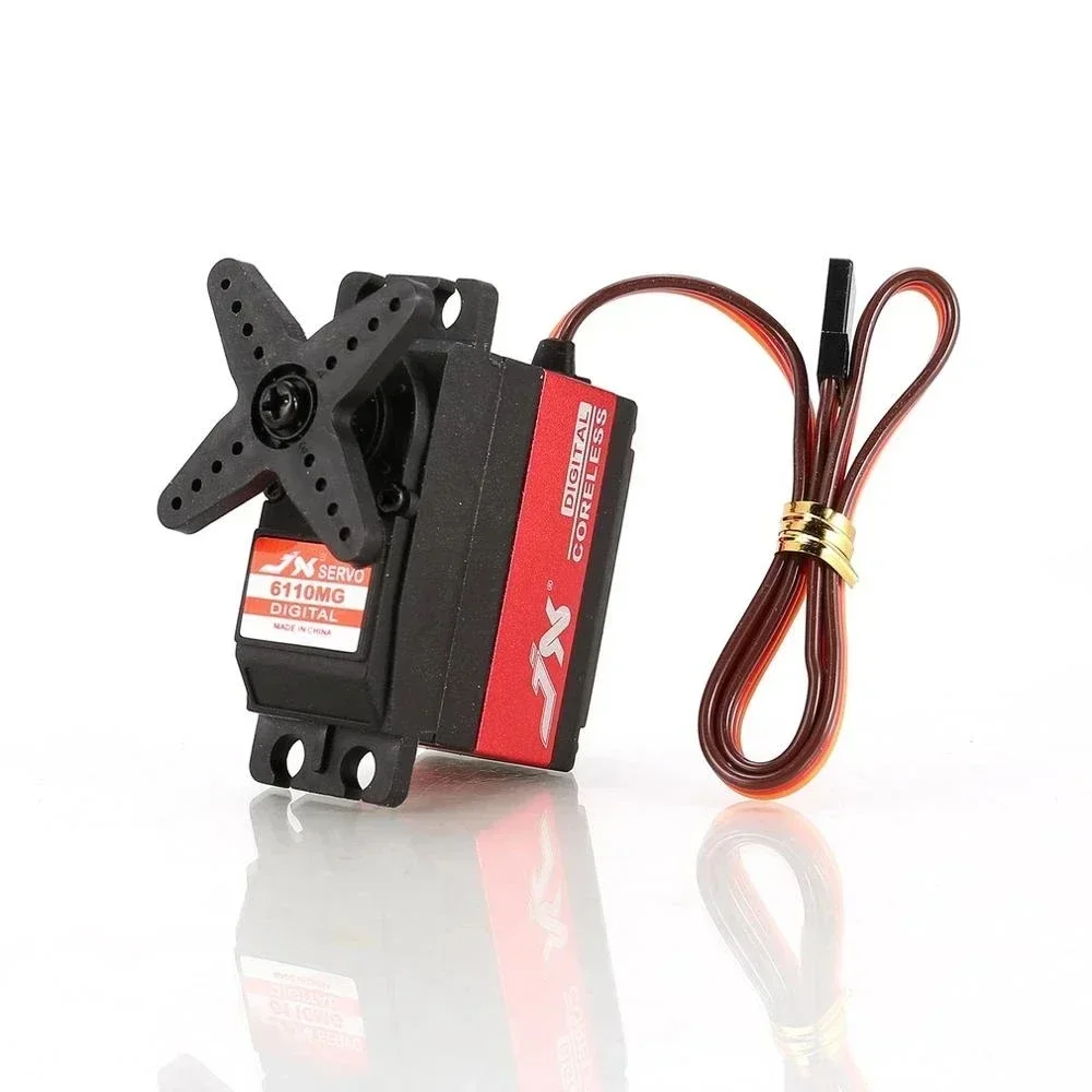 Jx servo PDI-6110MG 10kg digital metal engrenagem coreless padrão servo para rc 1/8,1/10 rc carro barco robô avião peças