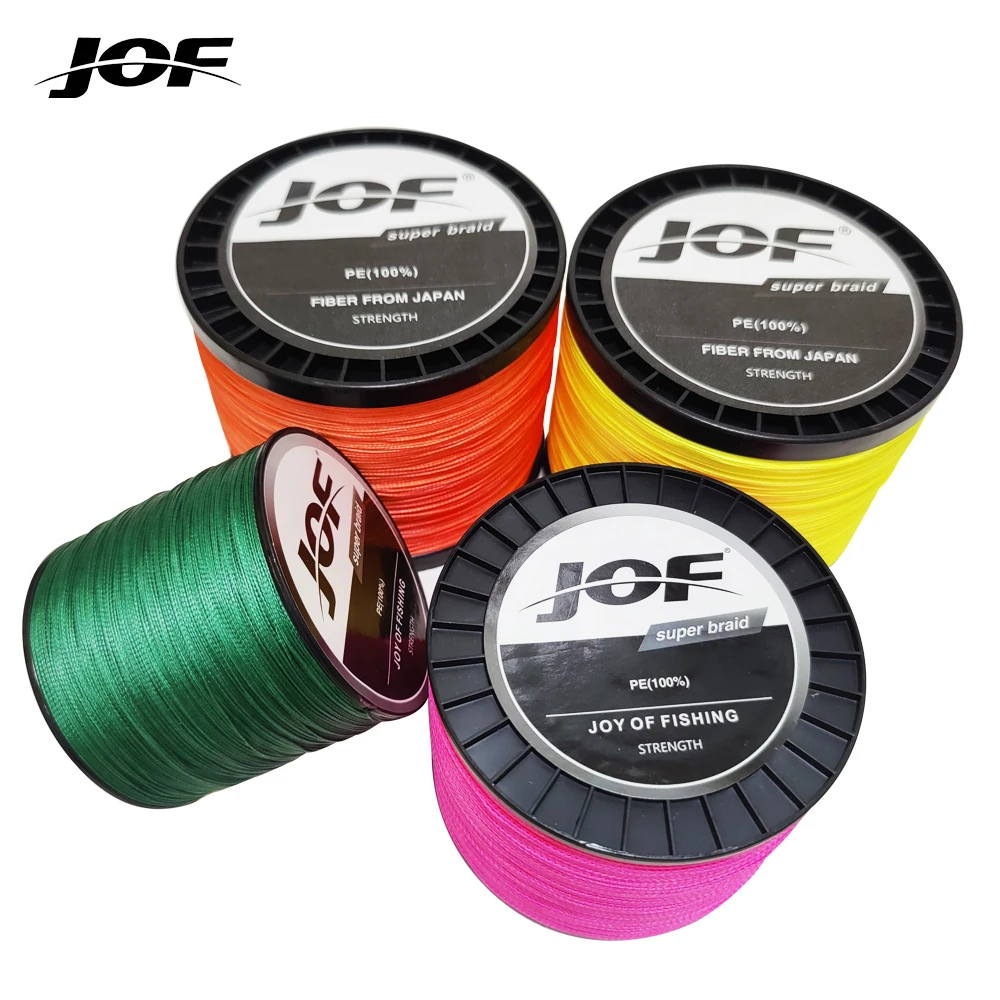 JOF Saltwater Fishing Line: Get Ready for 8 Strands of Advanced Superline with 20-100LB Capacity Color 300M 500M 1000M