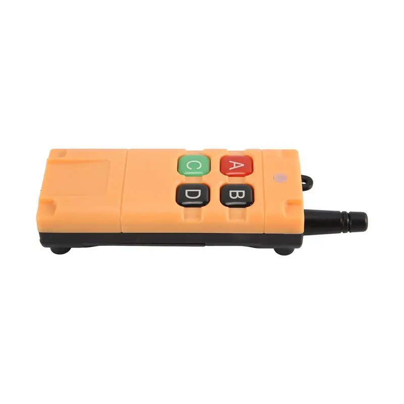 ABKQ-High Power Waterproof And Drop-Proof Industrial Wireless Remote Control EV1527 Chip ASK 2000M Long Range 433Mhz Durable 4 B