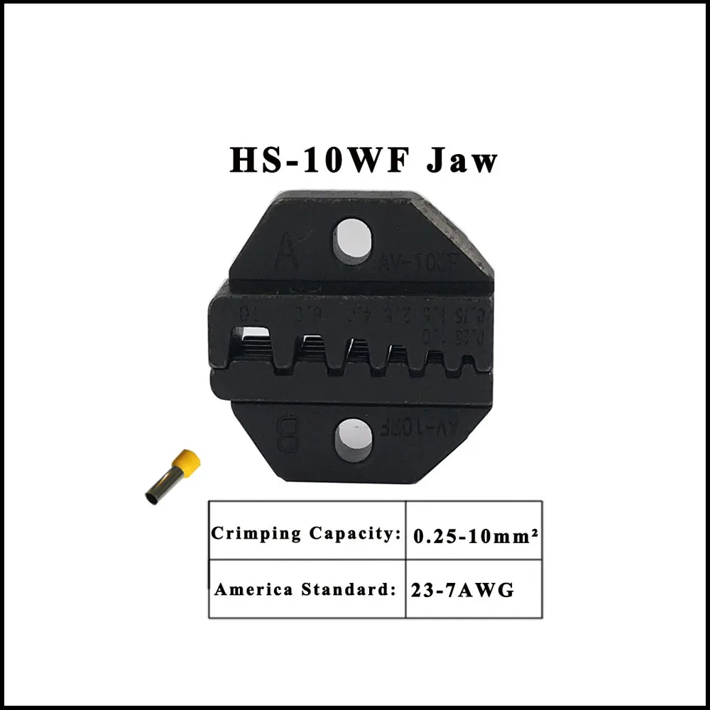 plier jaws crimping tool HS-03BC HS-40J HS-03B HS-03C HS-04WF HS-2546B HS-35WF HS-625WFL HS-06WF2C HS-10A HS-25J