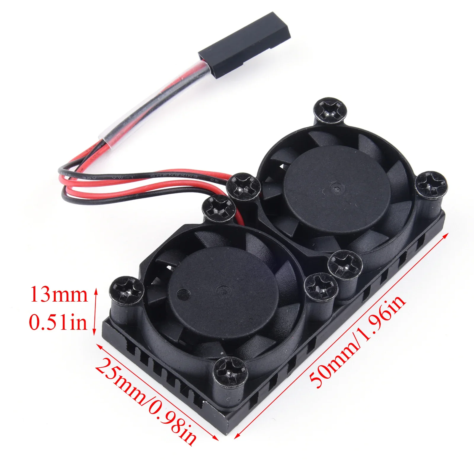 Raspberry Pi 4 Model B Cooling Dual Fan Kit With Heat Sink Double Cooling Fans Cooler Optional For Raspberry Pi 4B 3B+ 3B