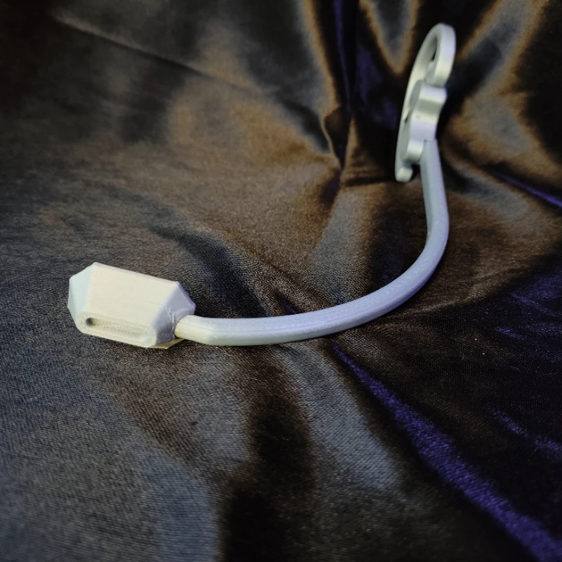 อะนิเมะคนต่างด้าว STAGE R7 Luka คอสเพลย์ชุดหูฟังหูฟังพลาสติกเรืองแสงหูฟังซ้ายไมโครโฟน PROP อุปกรณ์เสริมของขวัญ