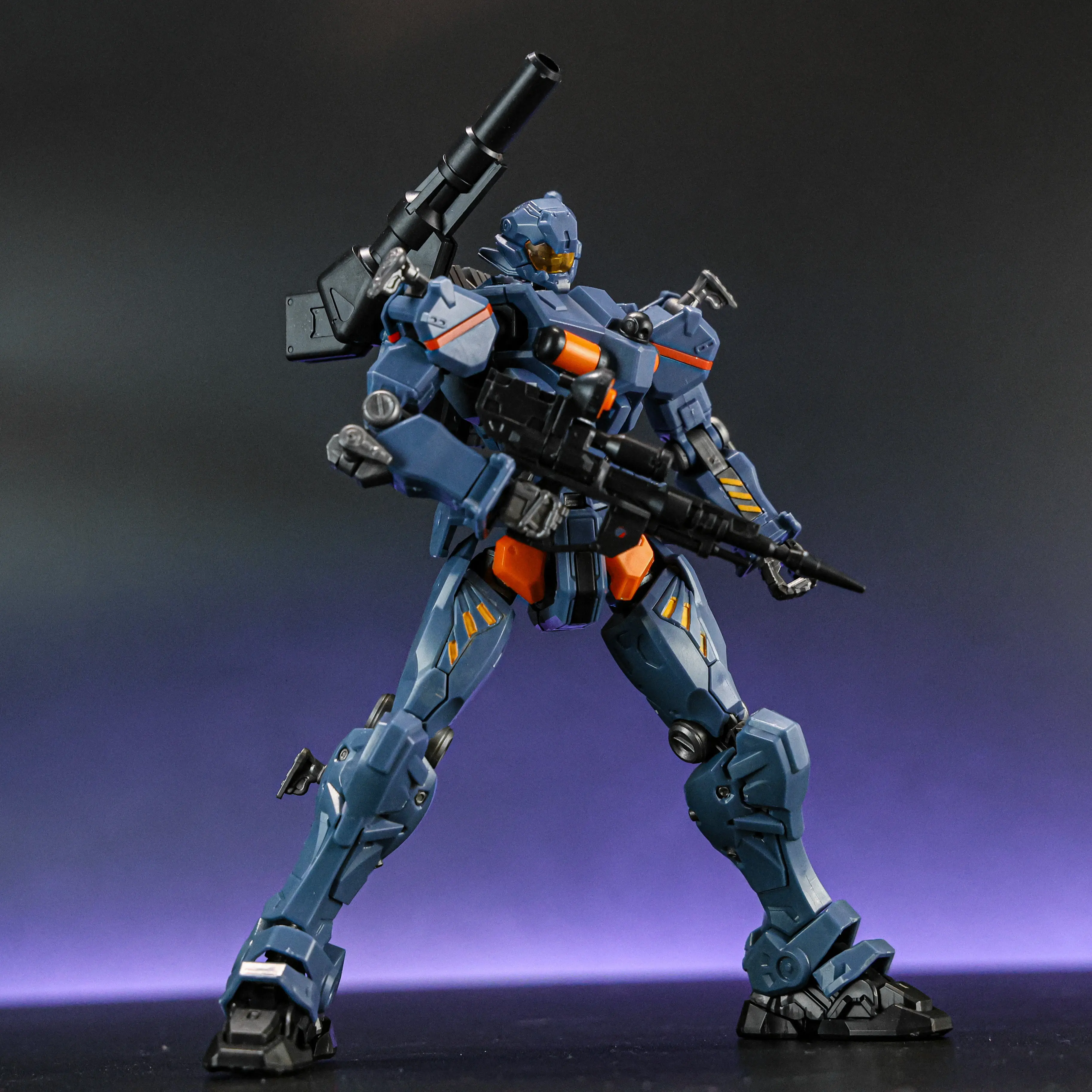 Kit de modèles Light Cannon Blue GQ Quarks 1/144 KO, figurine d'action Mecha Anime assemblée, cadeaux, jouets, nouvelle collection