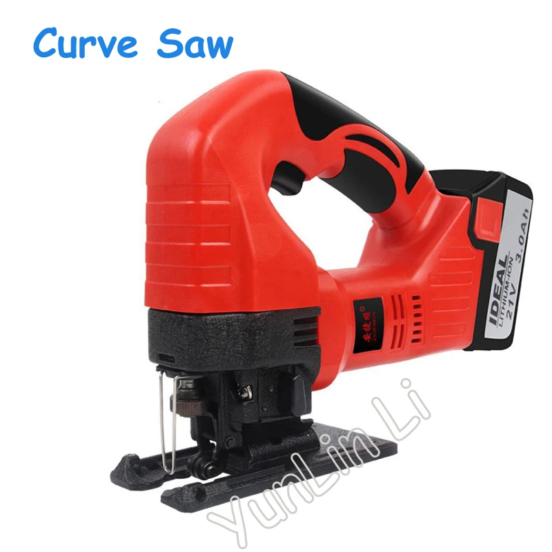 DIY Cutting Machine Lithium Curve Saw Woodworking Electric Saw Woodworking Tools Hand Held Saws