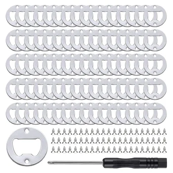 DIY Kits Abridor de Garrafas para Cerveja, Inserir Peças De Hardware, Acessórios para Molde De Resina, 80Set