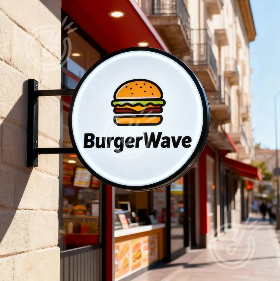 شعار Led مخصص علامة المنزل علامات الضوء لافتات الأعمال الاكريليك رسائل مشرقة مضيئة جدار تصميم شخصي صندوق معدني في الهواء الطلق