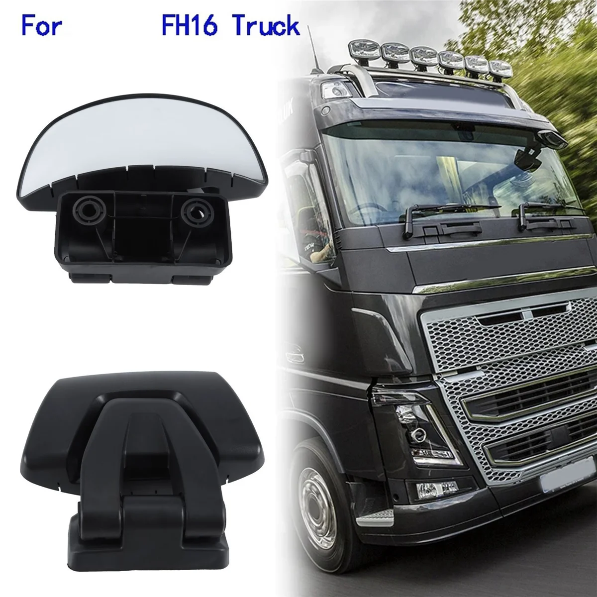 

Truck Manual Adjust Roof Mirror Passenger Side for Fh Iv 12- 84004929