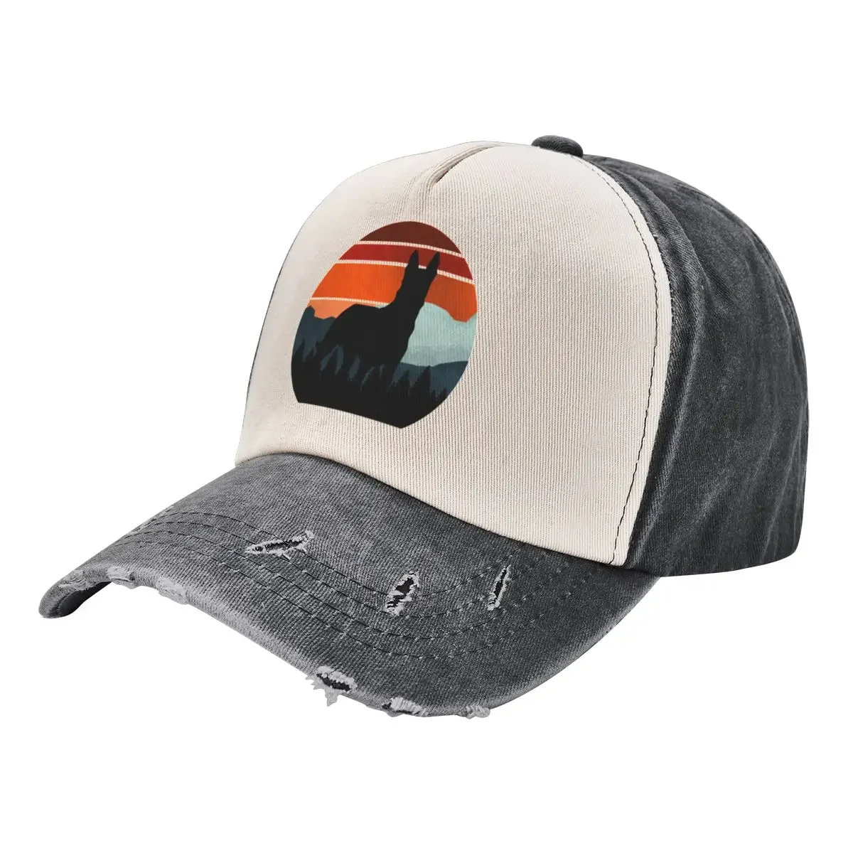 

Vintage Wilderness Belgian Malinois Distressed Retro Forest Gift Baseball Cap Dropshipping fun hats Icon For Women Men's