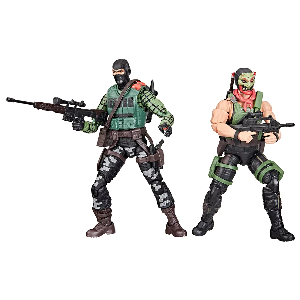 [In-Stock] NEW Hasbro G.I. Joe Classified Series #164, Night Force Beach Head & Quick Kick 2-Pack-Set Action Figure Model Toys