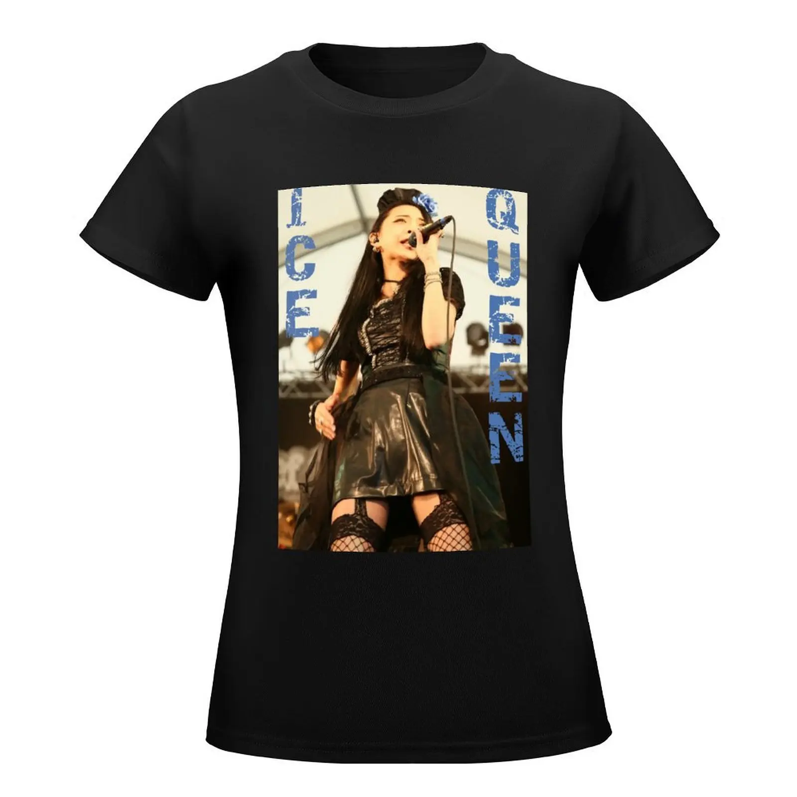 Band-Maid lead singer Saiki Atsumi - Ice Queen T-Shirt kawaii clothes anime clothes plus size t shirts for Women loose fit