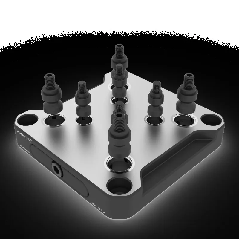 

KSG-Pro 96+52mm pull stud space 4th Axis Quick Change Plate Zero Point console Clamping System for CNC Machine Center