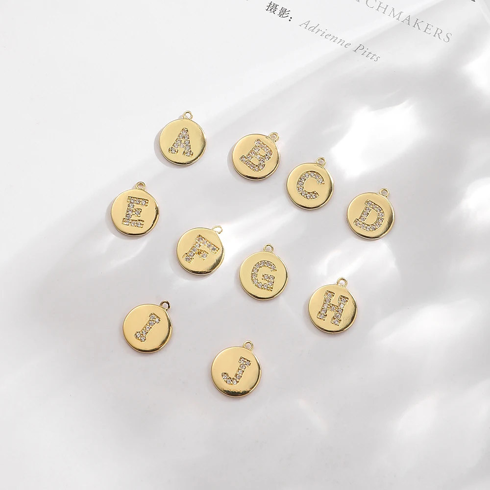 

BenS 26 letters charms For Jewelry making supplies A-Z letters Initial pendants DIY handmade Jewelry accessories wholesale P16