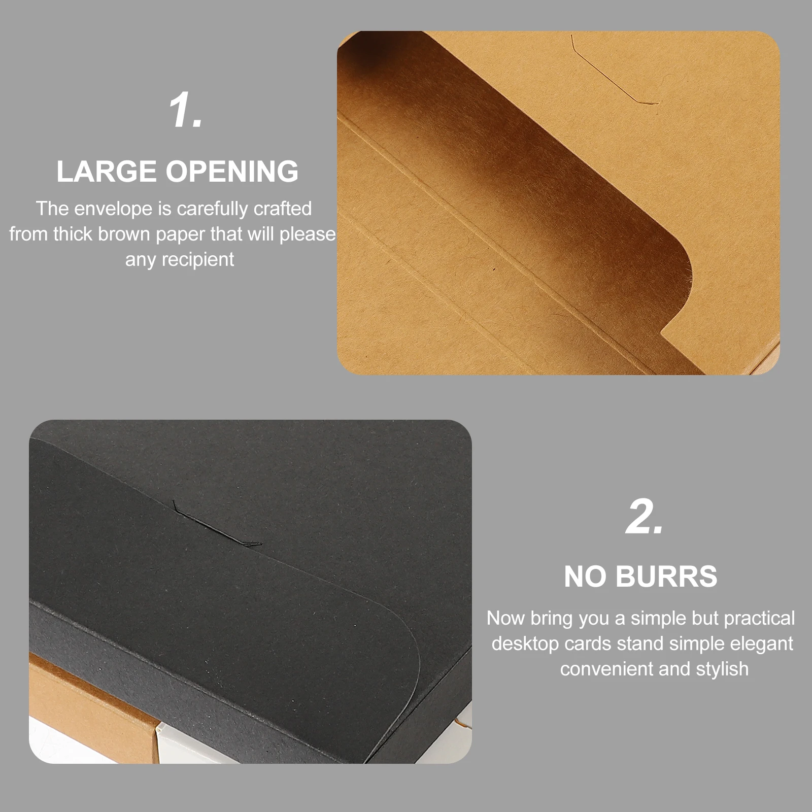 15 Stück Postkartenbox, Grußkartenhalter, Verpackungskoffer für Aufbewahrungsbehälter, Boxen, Papier-Organizer