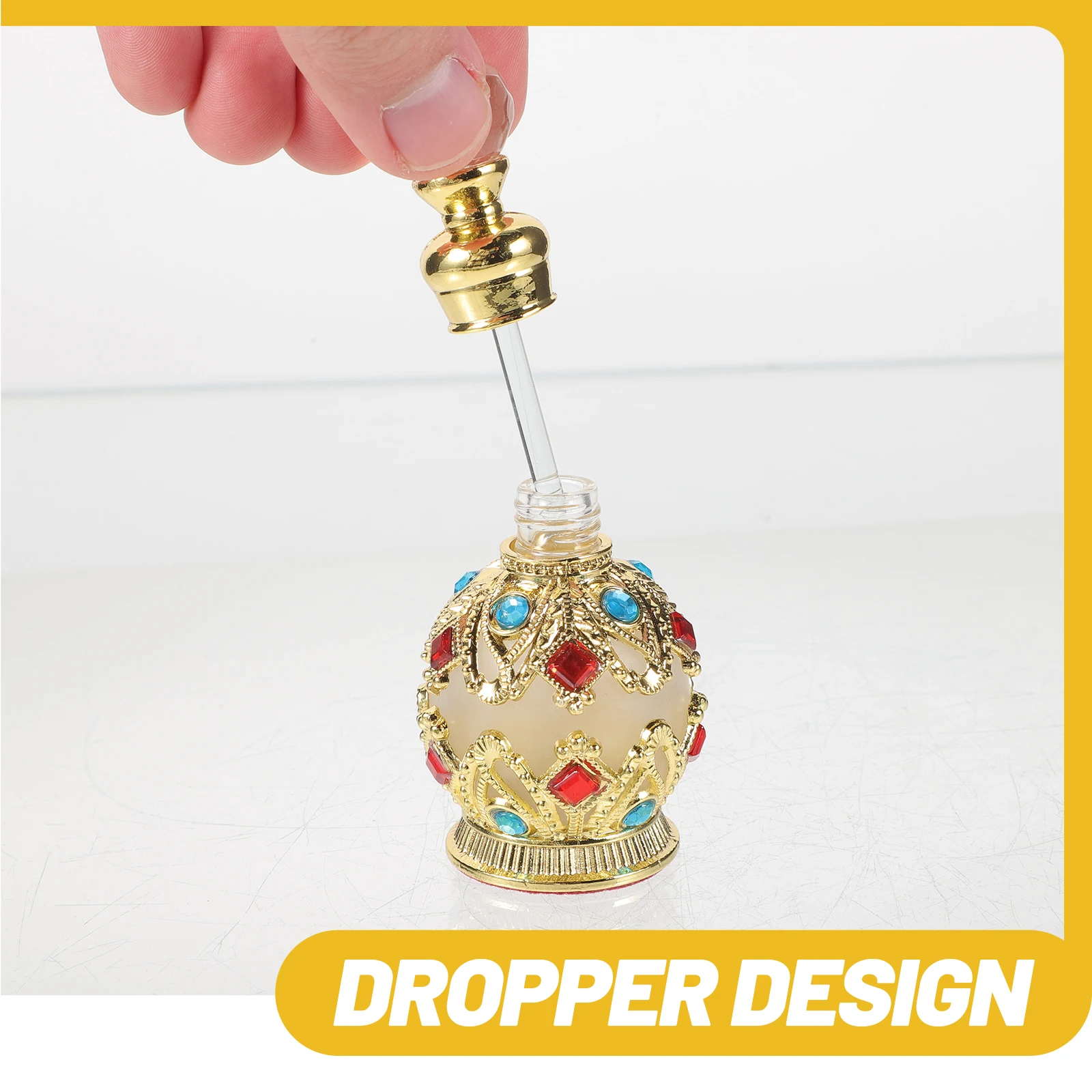 

Perfume Bottle Refillable Travel Oil Storage Small Glass Essential Container Empty Aromatherapy Fragrance