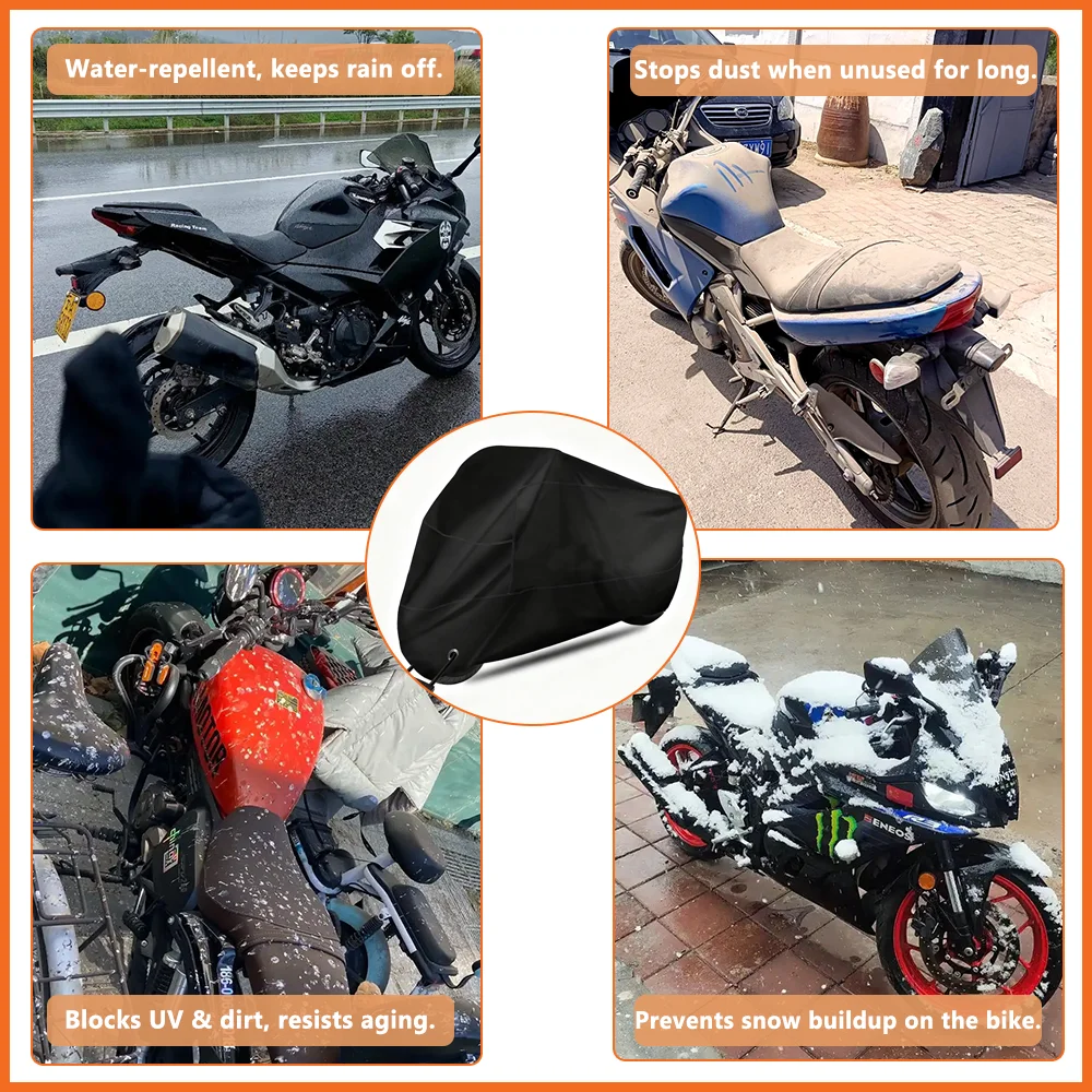 Per Pan America 1250 Special 1250S/Sportster Copertura protettiva Protezione meteorologica e contro i fulmini Copertura impermeabile antipioggia