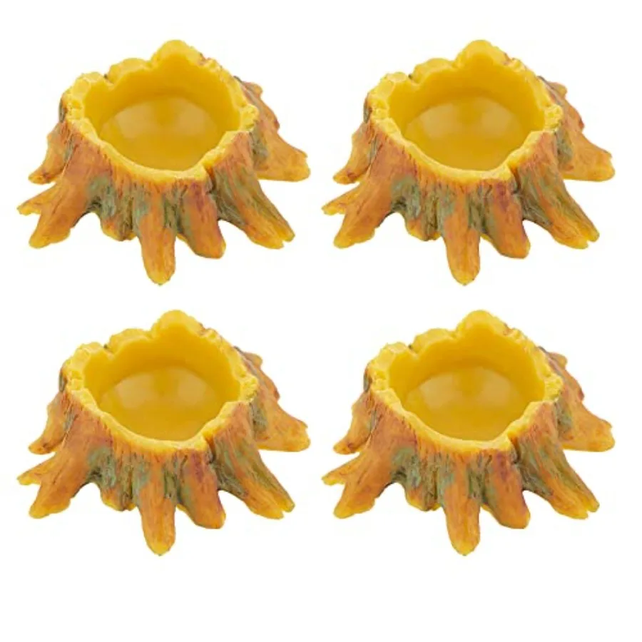 petit-bol-d'eau-araignee-mini-plat-en-resine-pour-tarantule-scorpion-millipede-araignee-petits-reptiles-forme-de-racine-d'arbre-4-pieces