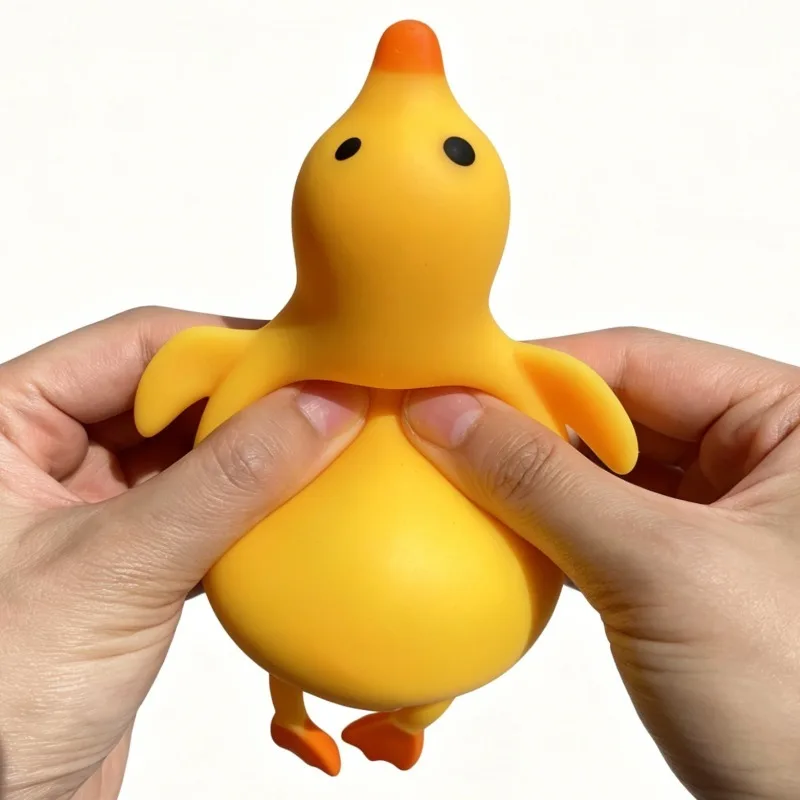 Blob Yellow Duck Antistress Squishy Fidgets Toys Cute Duck Animals Vent Toy for Adult Decompression Stretch Toy Friend Best Gift