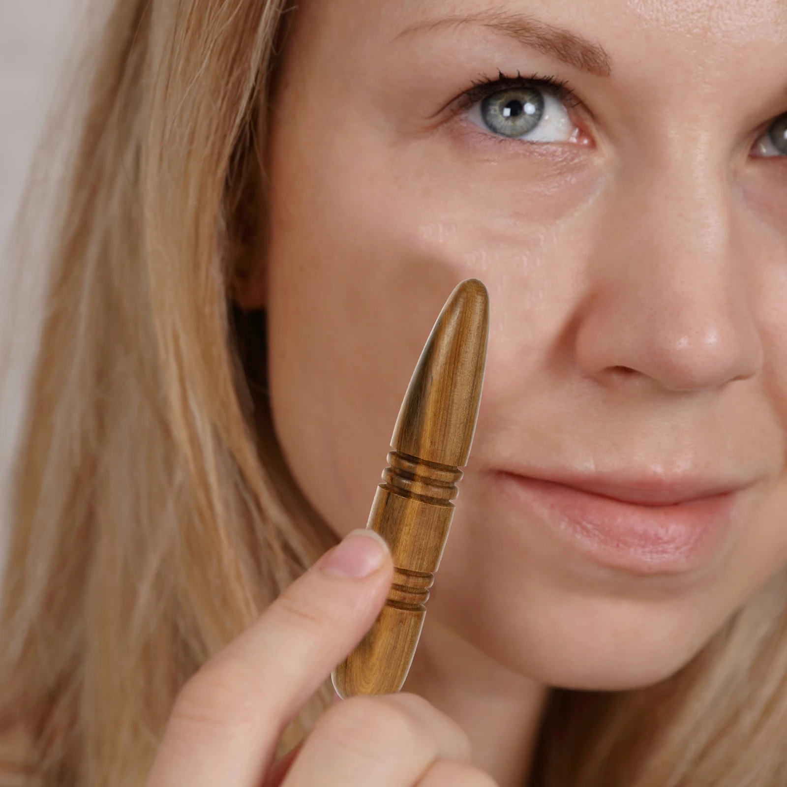 

4pcs Acupoint Press Stick Body Massage Rod For Meridian Therapy Pain Relief Gua Sha Skincare Head Massager Tool