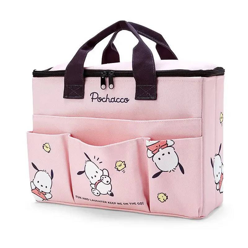 Sanrio My Melody Large Capcity Maternity Diaper Bag Mama Tote Bag Women Handbag Nappy Organizer Cute Travel Storage Bag