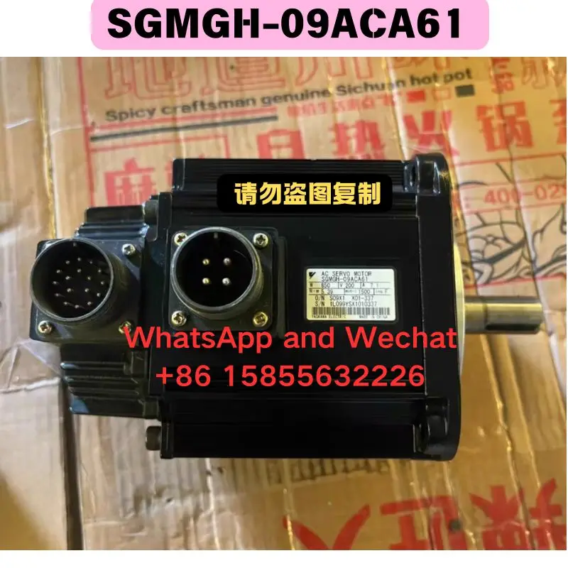 Used OEM disassembled parts SGMGH-09ACA61 machinery Functional test OK Quick delivery