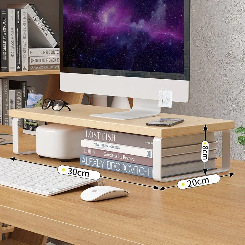 ノートブックコンピュータスタンド-デスクトップコンピュータスクリーン-デスクトップ昇降式デスクトップ-ストレージおよび収納パッド-昇降式