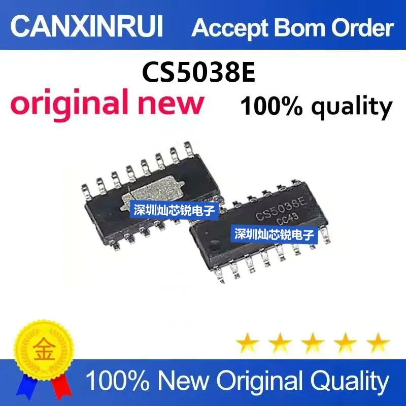 (5-100pieces)Brand New Original CS5038E SOP16 Chip-Style Boost Switching Regulator IC
