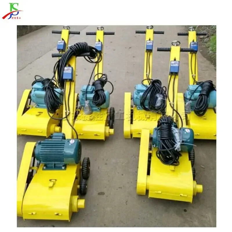 Electric deck rust remover, hand pushed deck deck cover polishing machine, small ship maintenance and repair tool