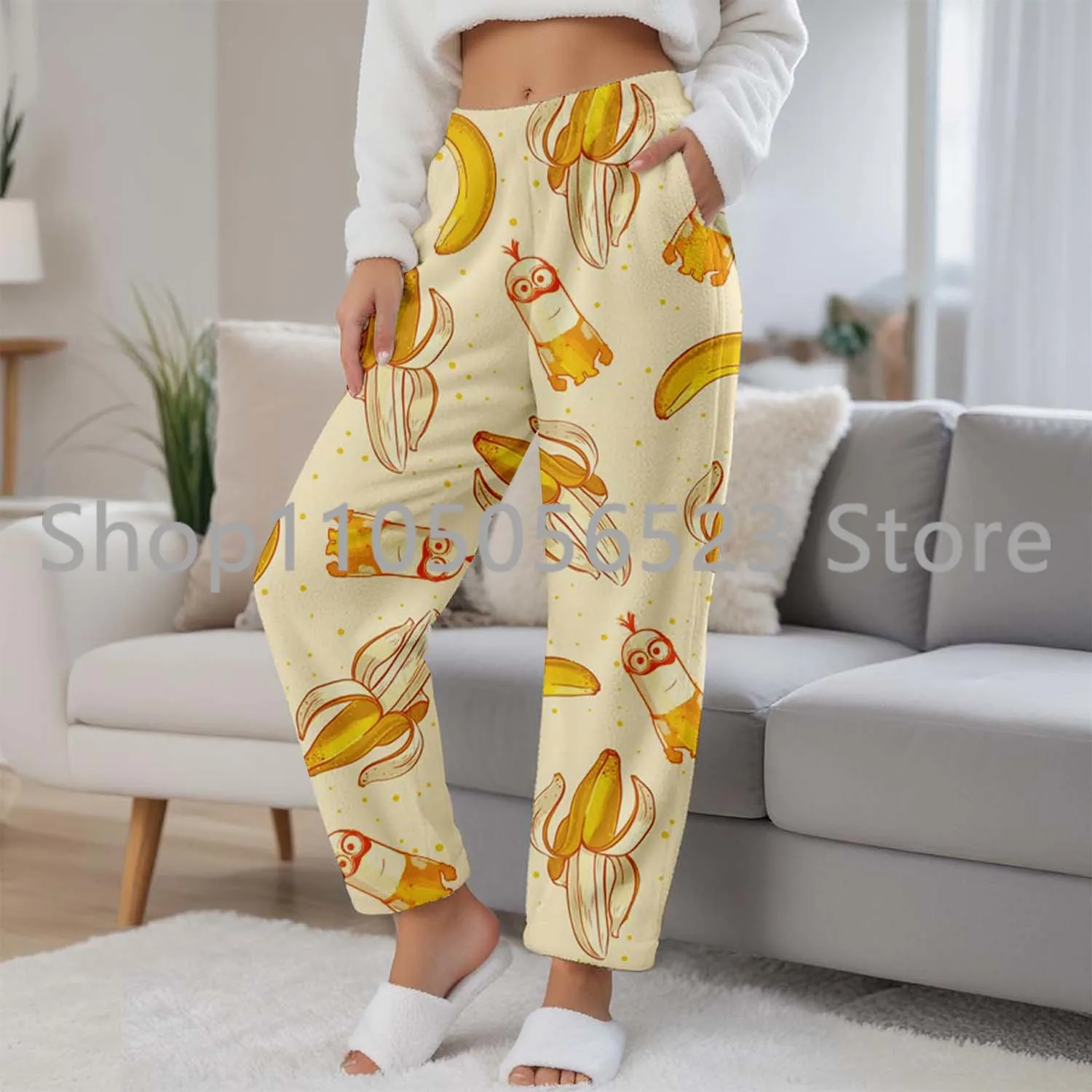 

Most Popular 3D Printed Cute Cartoon Flannel Pants Casual Outdoor Wear for Women, Girls & Boys with Cozy Flannel Fabric