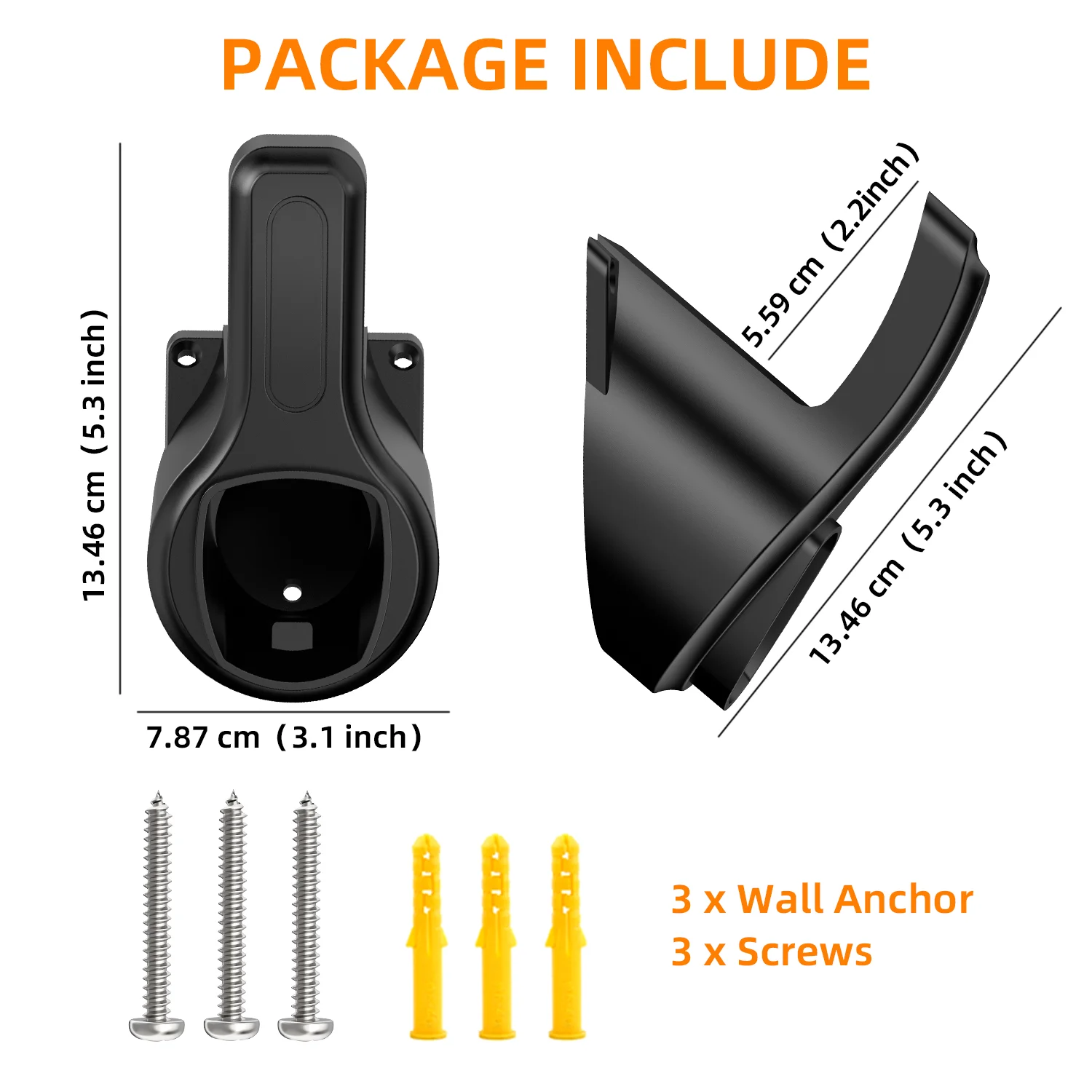 المحمولة شاحن سيارات كهربائية التوصيل حامل حامل ل تيسلا Nacs نوع 1 Type2 GB/T شاحن سيارة جدار جبل قوس كابل شحن السيارة قوس #6