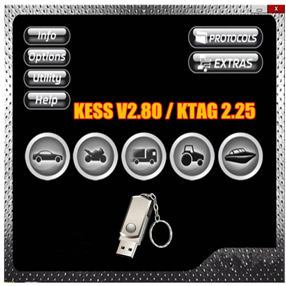 Newest Ksuite 2.80 software K E S S V2 V5.017 for Cars/Trucks/Bikes/Tractros optimized running speed improved wake up